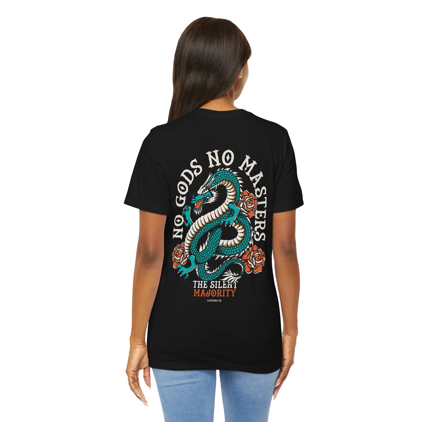 No Gods No Masters — Dragon Graphic Unisex Tee