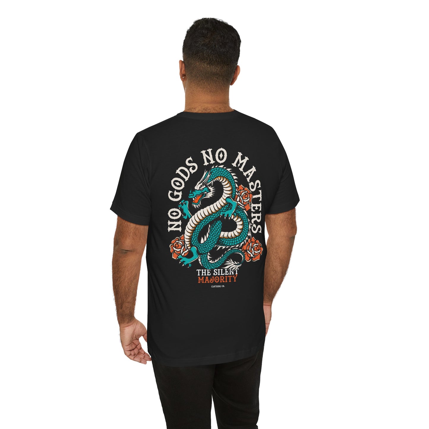 No Gods No Masters — Dragon Graphic Unisex Tee